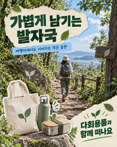 가볍게 남기는 발자국