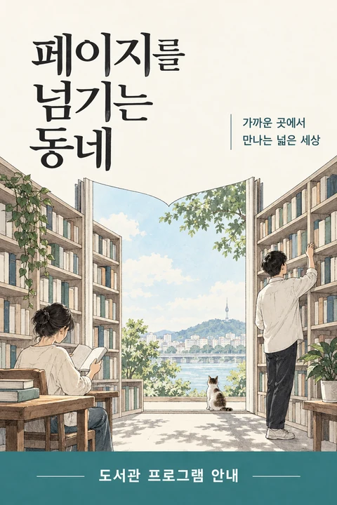 페이지를 넘기는 동네