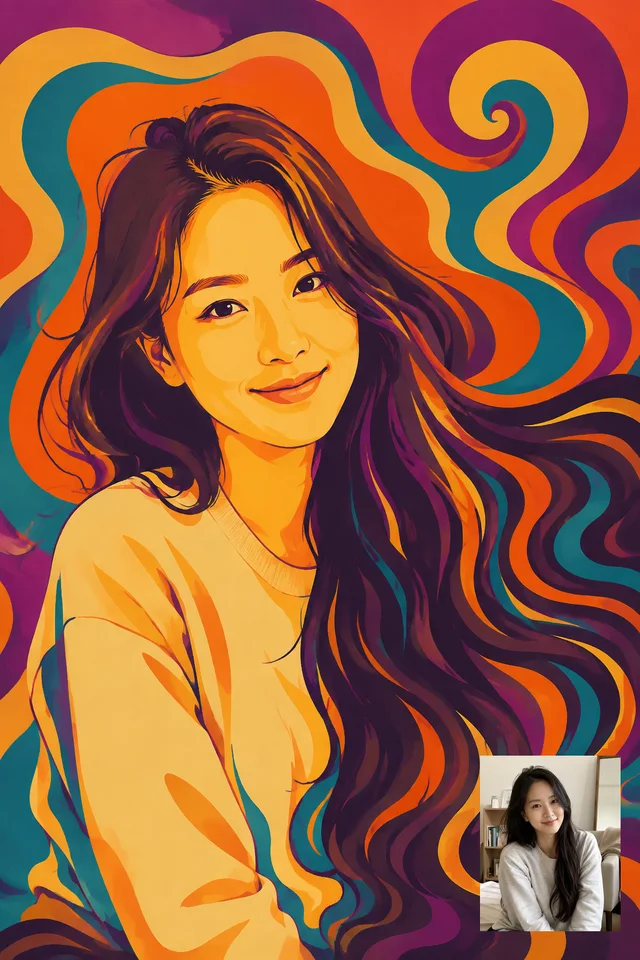 70년대 사이키델릭 포스터